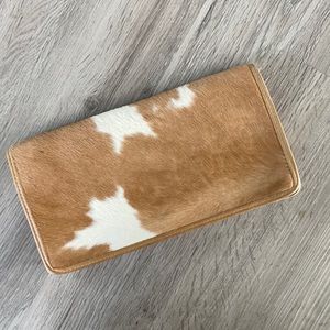 Cowhide Clutch